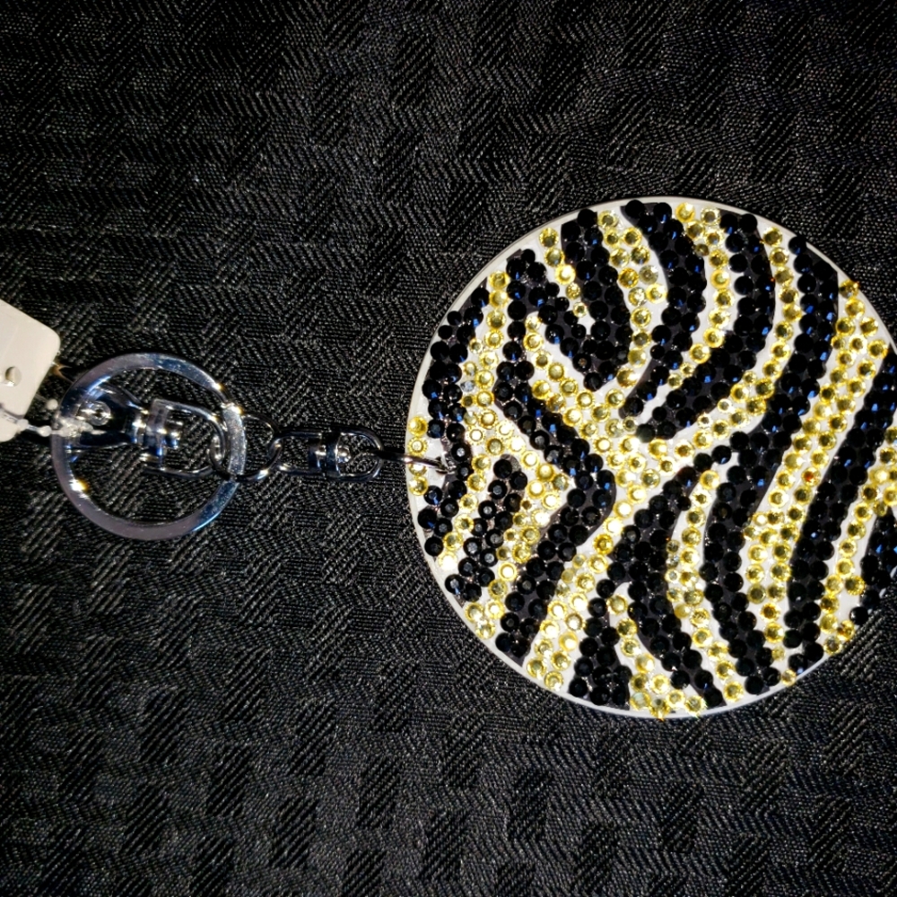 Zebra Keychain